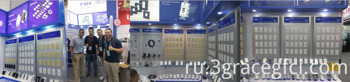 GFCI Sockets at the exhibition